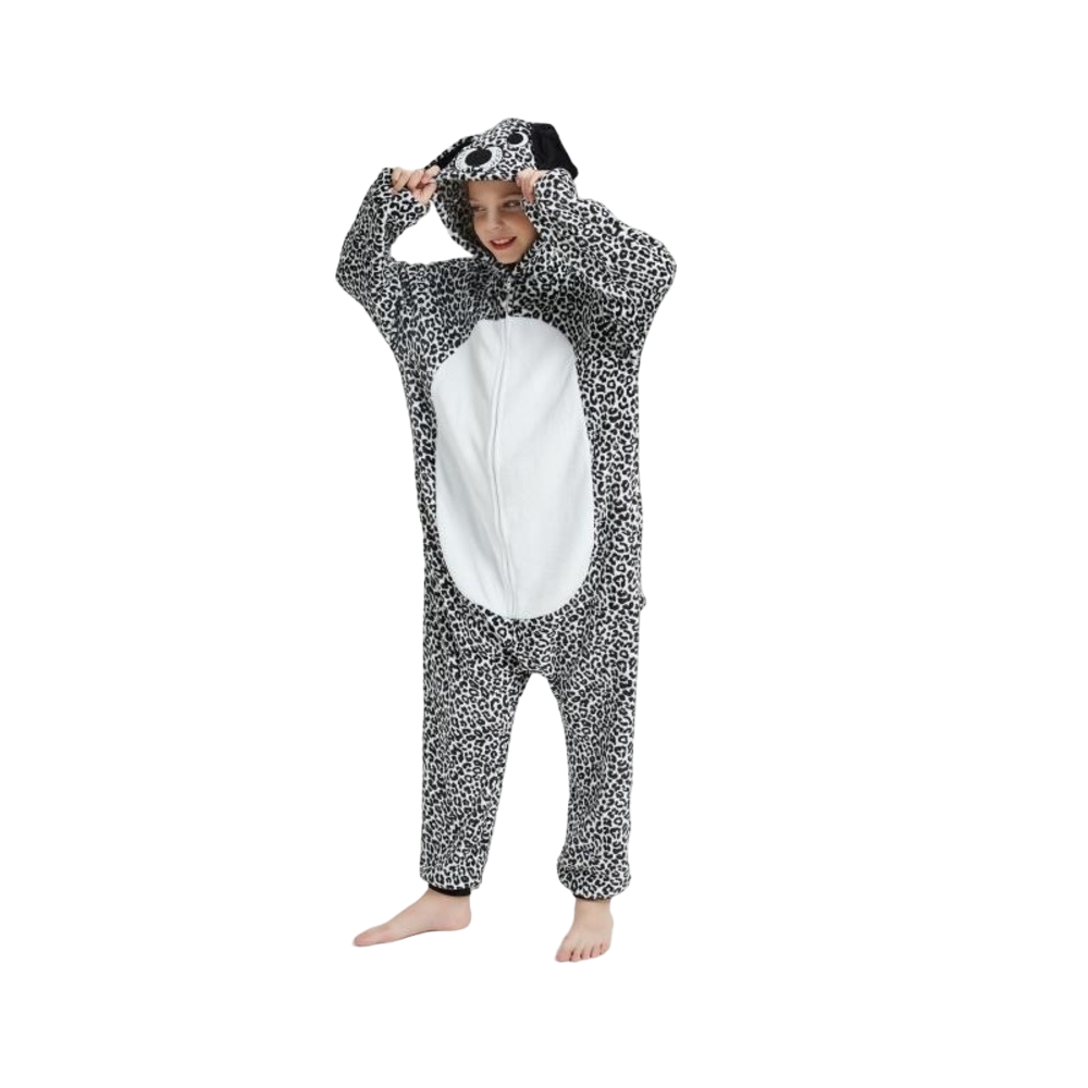 Toy Farm Unisex Animal Pyjamas - Dalmatian Dog Kids Onesie (Cosplay / Nightwear / Halloween / Carnival / Novelty Costume)