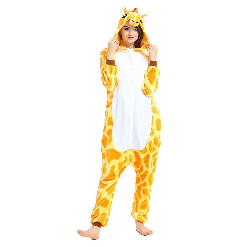 Onesie World Unisex Animal Pyjamas - Giraffe Adult (Cosplay / Nightwear Halloween Carnival Novelty