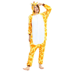 Onesie World Unisex Animal Pyjamas - Giraffe Adult (Cosplay / Nightwear Halloween Carnival Novelty
