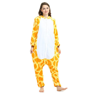Onesie World Unisex Animal Pyjamas - Giraffe Adult (Cosplay / Nightwear Halloween Carnival Novelty