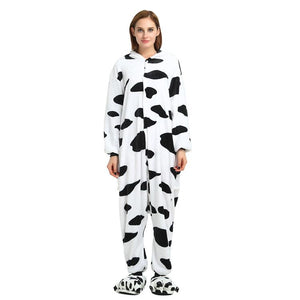 Onesie World Unisex Animal Pyjamas - Cow Adult (Cosplay / Nightwear Halloween Carnival Novelty