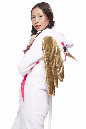 Onesie World Unisex Animal Pyjamas - Golden Winged Unicorn Adult (Cosplay / Nightwear Halloween