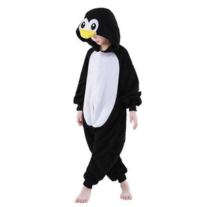 Onesie World Unisex Animal Pyjamas - Penguin Kids (Cosplay / Nightwear Halloween Carnival Novelty