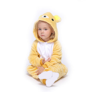 Onesie World Unisex Animal Pyjamas - Rilakkuma Bear Baby (Cosplay / Nightwear Halloween Carnival
