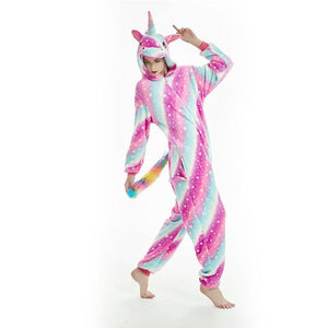 Onesie World Unisex Animal Pyjamas - Starry Sky Unicorn Adult (Cosplay / Nightwear Halloween