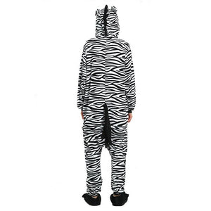 Onesie World Unisex Animal Pyjamas - Zebra Adult (Cosplay / Nightwear Halloween Carnival Novelty