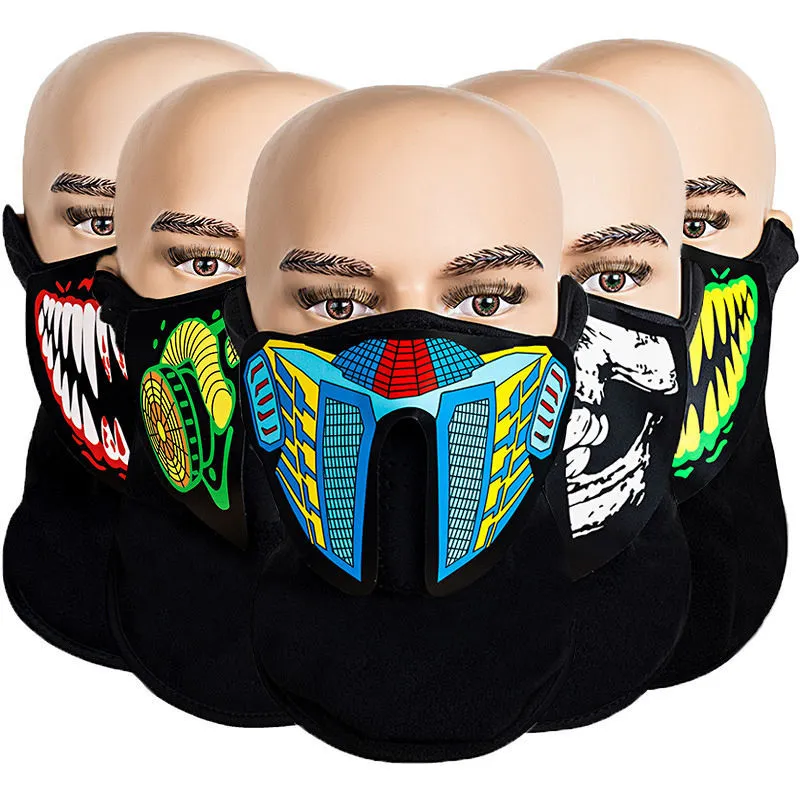 Sound Activated LED Half Mask – Toy Farm Pty Ltd