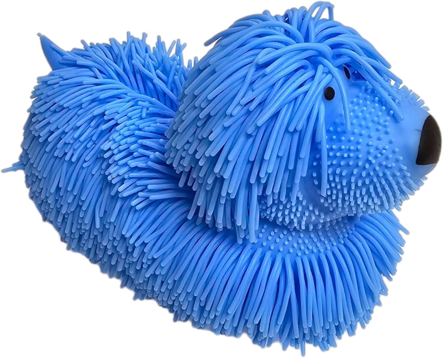 LED Light Bushy Hair Dog Squishy