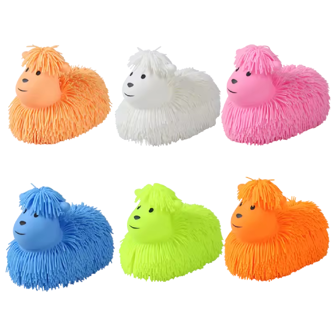LED Light Bushy Hair Sheep Squishy