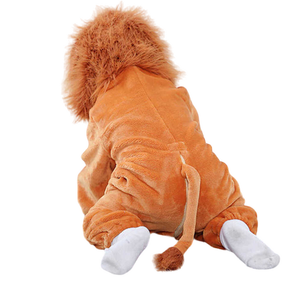 Toy Farm Unisex Animal Pyjamas - Lion Baby Onesie (Cosplay / Nightwear / Halloween / Carnival / Novelty Costume)