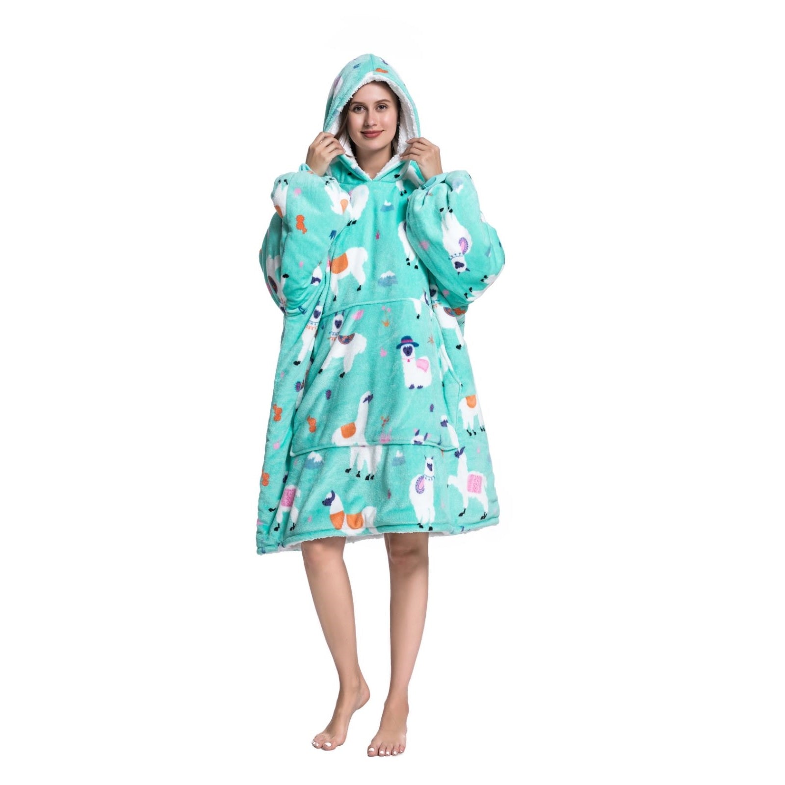 My Snuggy - Large Llama Hoodie Blanket