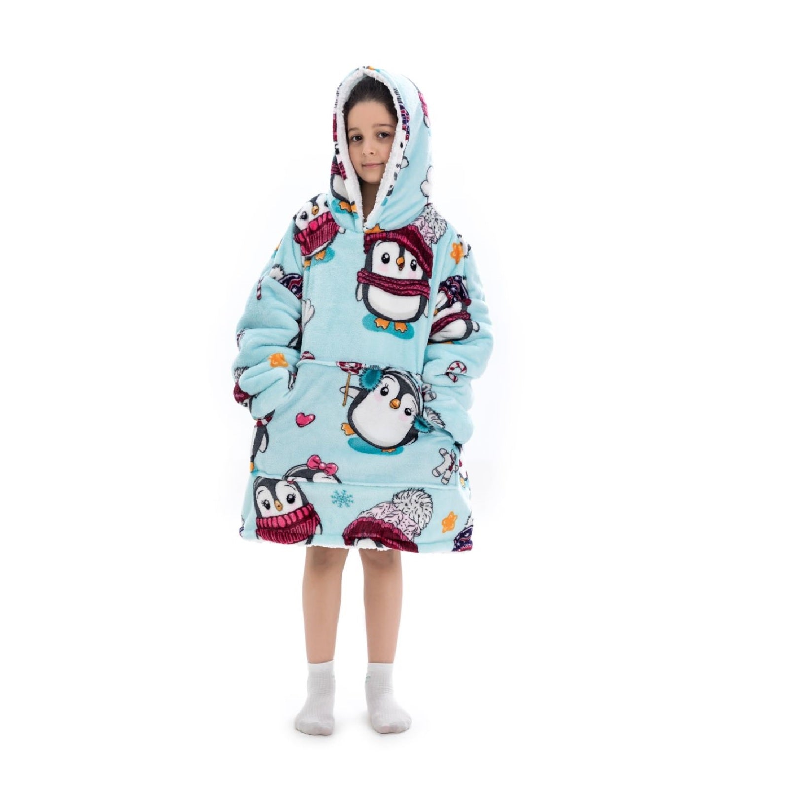 My Snuggy - Small Penguin Hoodie Blanket