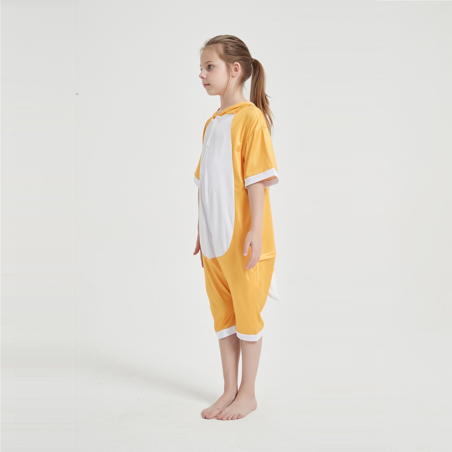 Toy Farm Unisex Animal Summer Pyjamas - Fox Kids Summer Onesie (Book-week / Nightwear / Halloween / Pyjama Days)