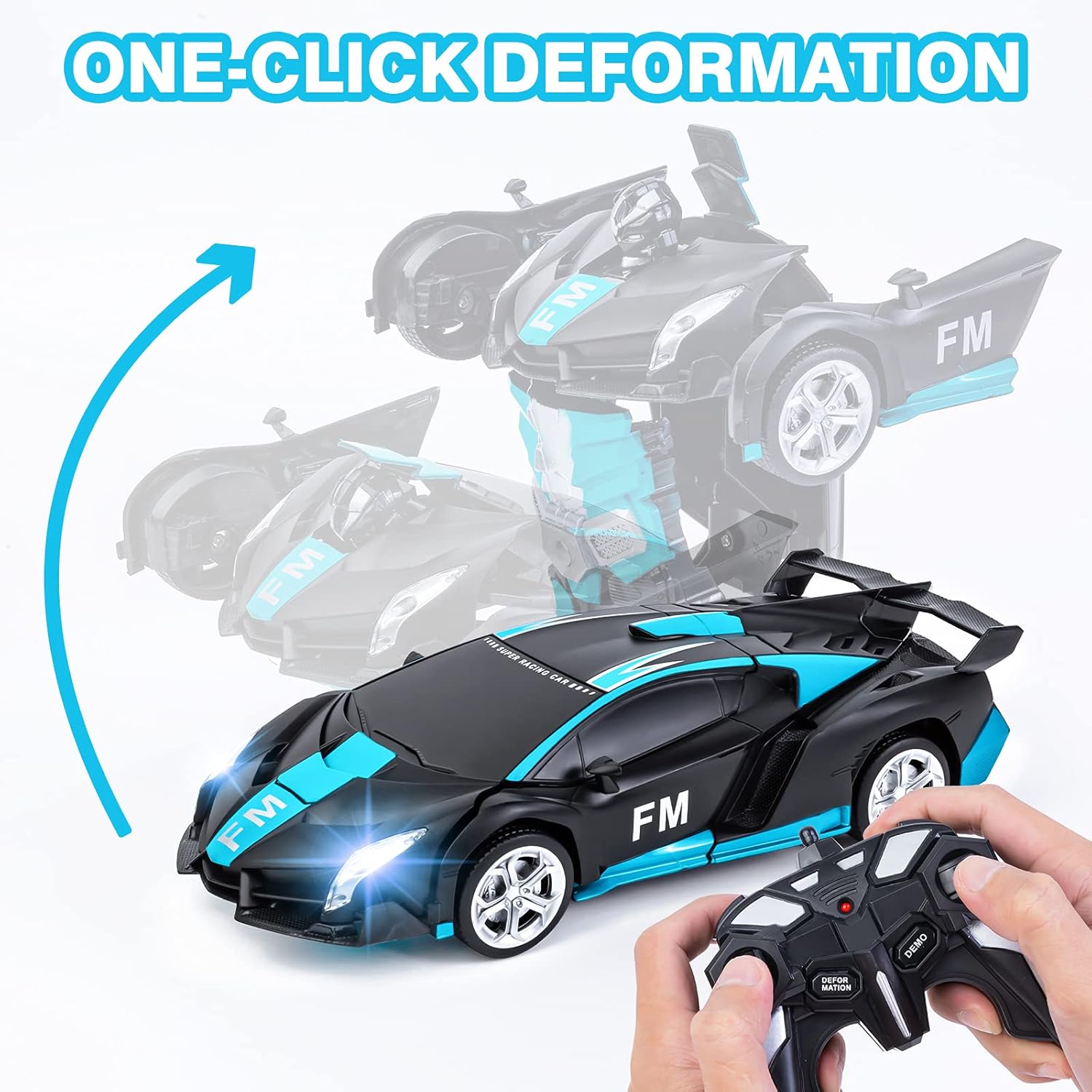 1:12 Transforming Remote Control Racing Car