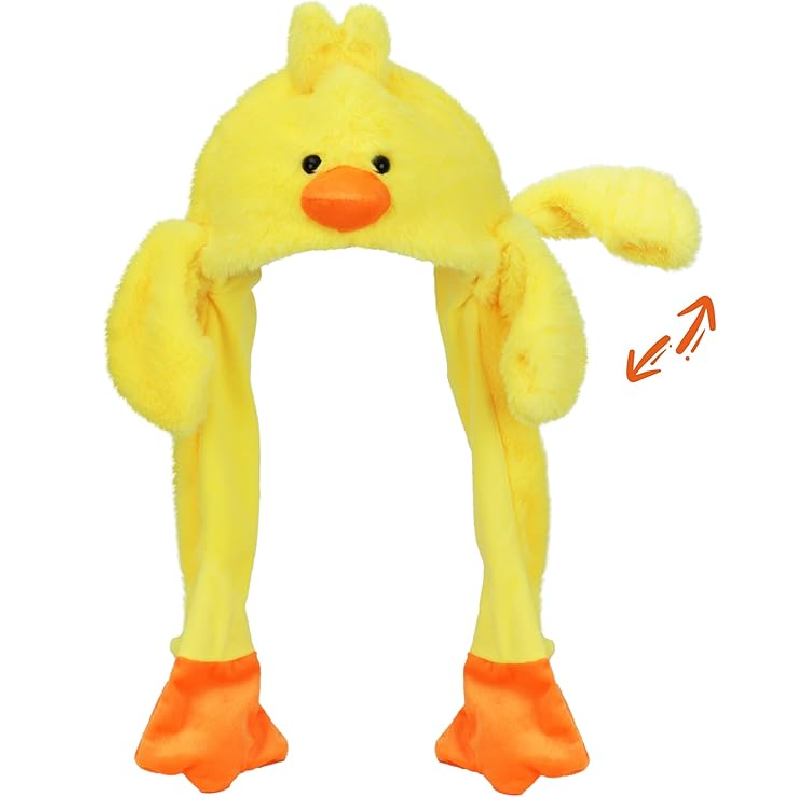 LED Cute Movable / Jumping / Dancing - Ear Duck Funny Hat