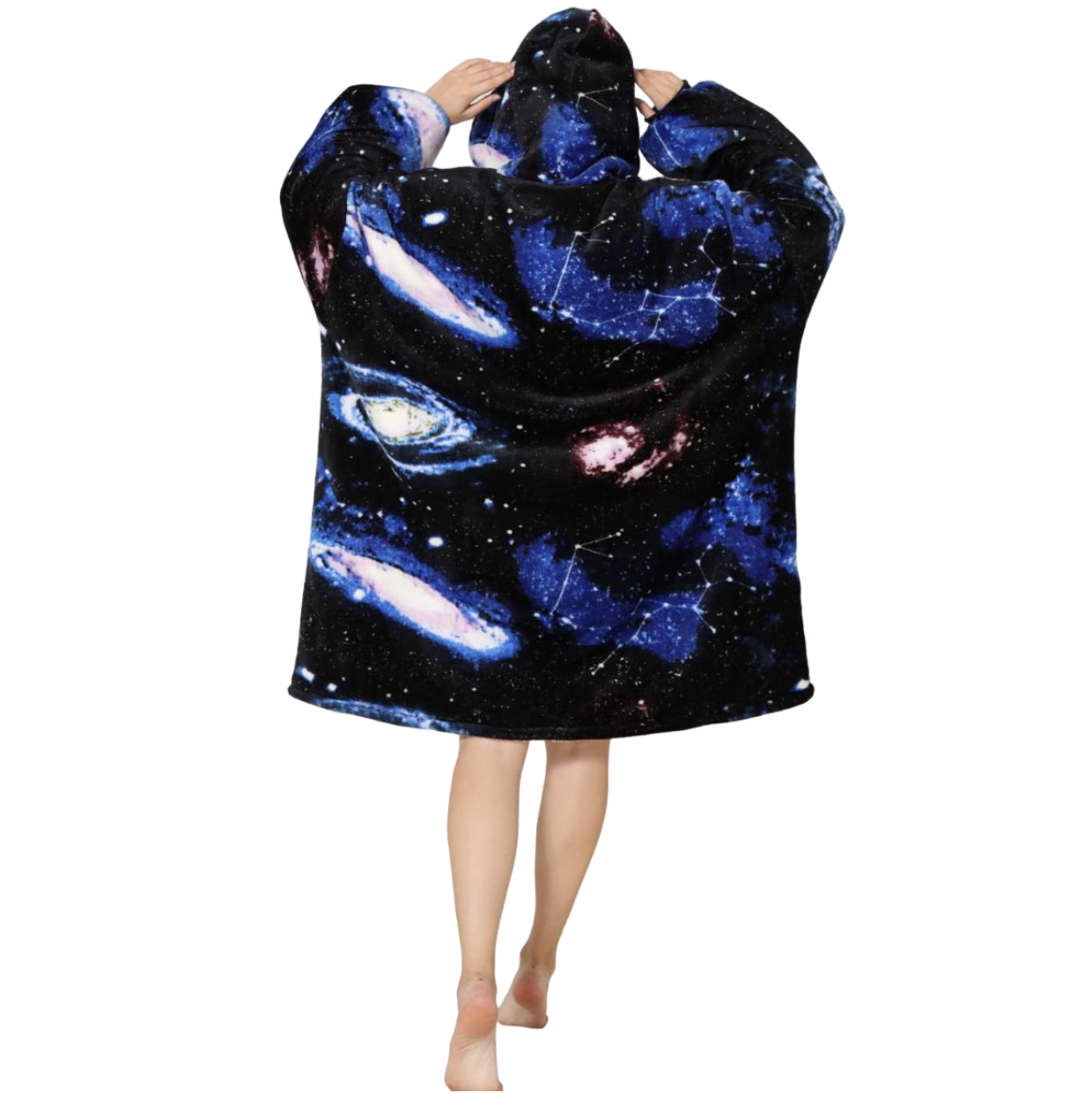 My Snuggy - Large Dark Galaxy Hoodie Blanket