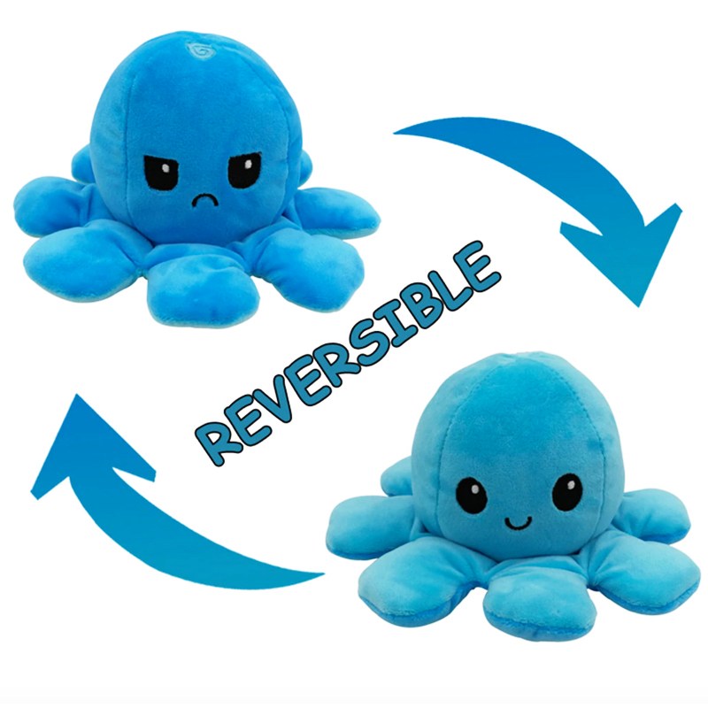 Reversible Octopus Plushies With LED Light