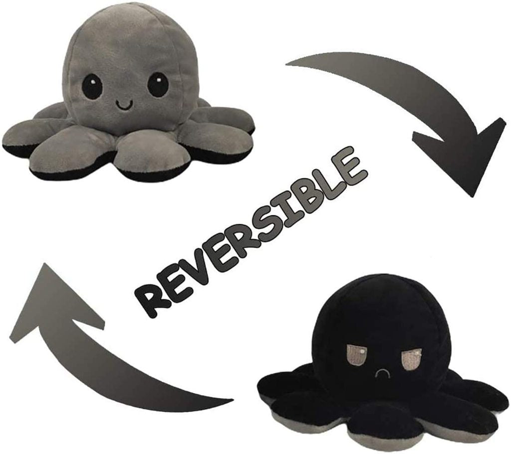 Reversible Octopus Plushies With LED Light