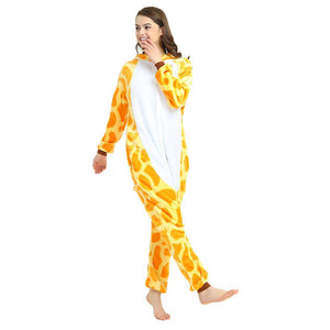 Onesie World Unisex Animal Pyjamas - Giraffe Adult (Cosplay / Nightwear Halloween Carnival Novelty