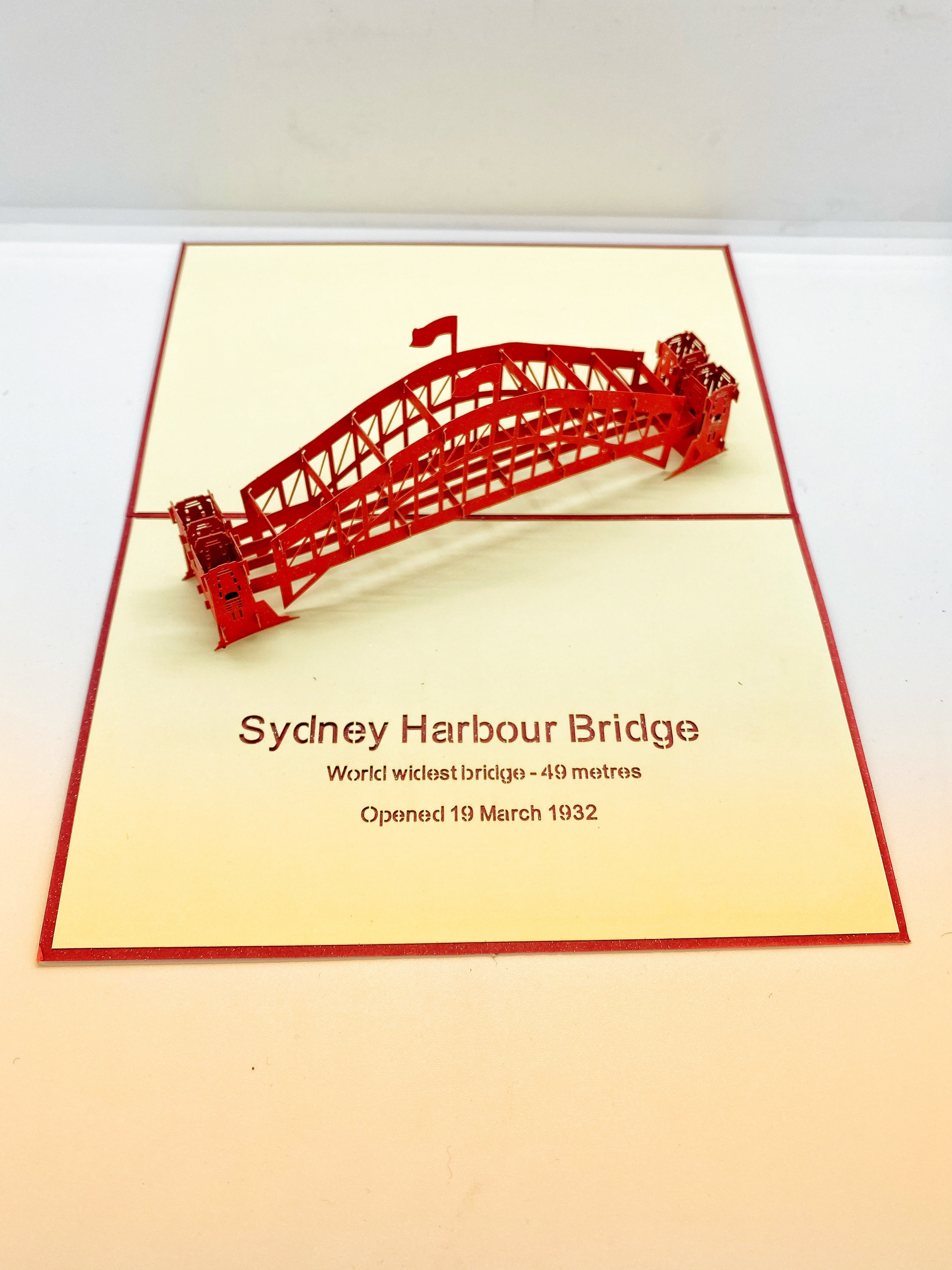 Pop-up Card _ Sydney Harbour Bridge