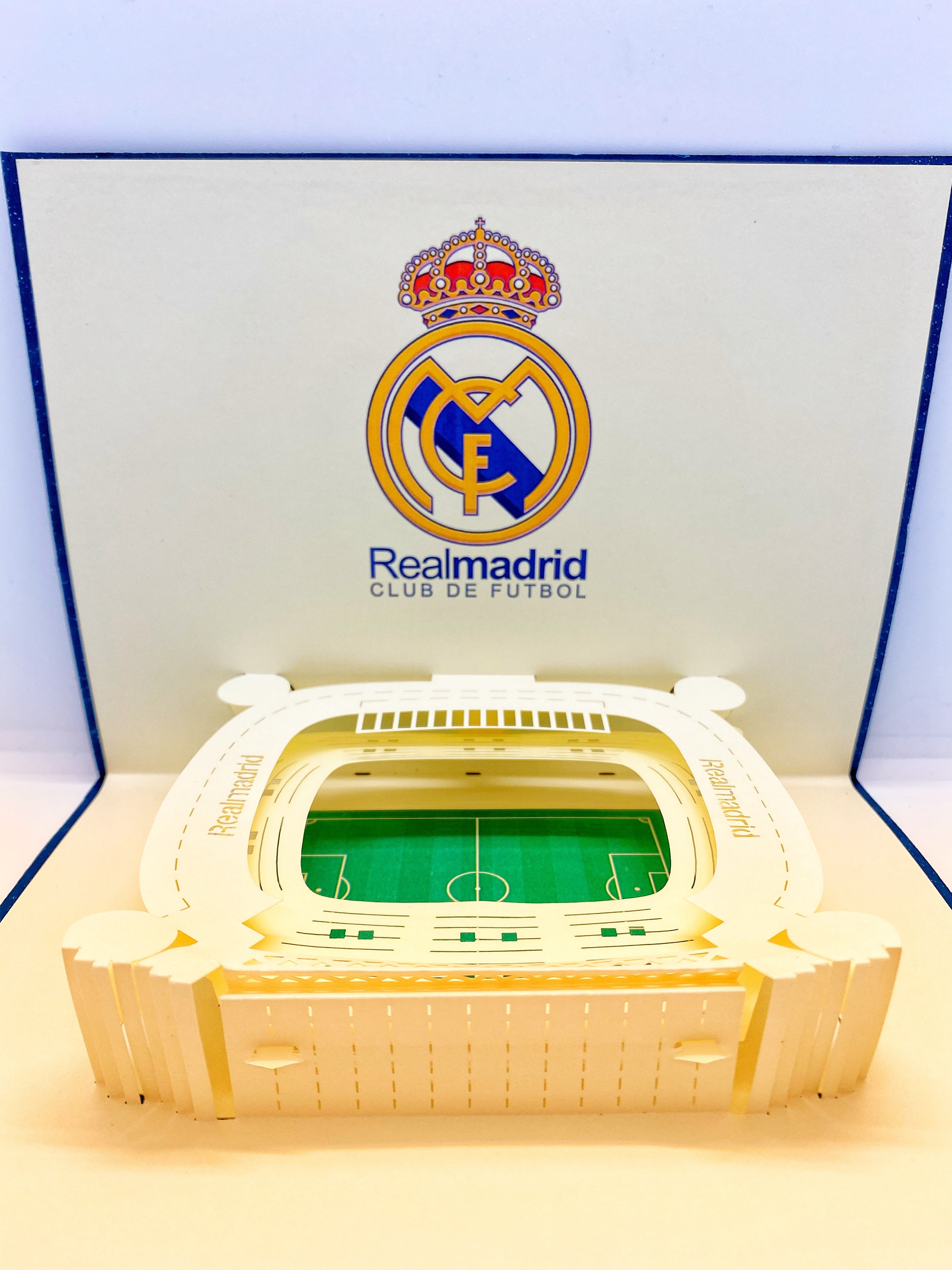 Pop-up Card _ Real Madrid Stadium