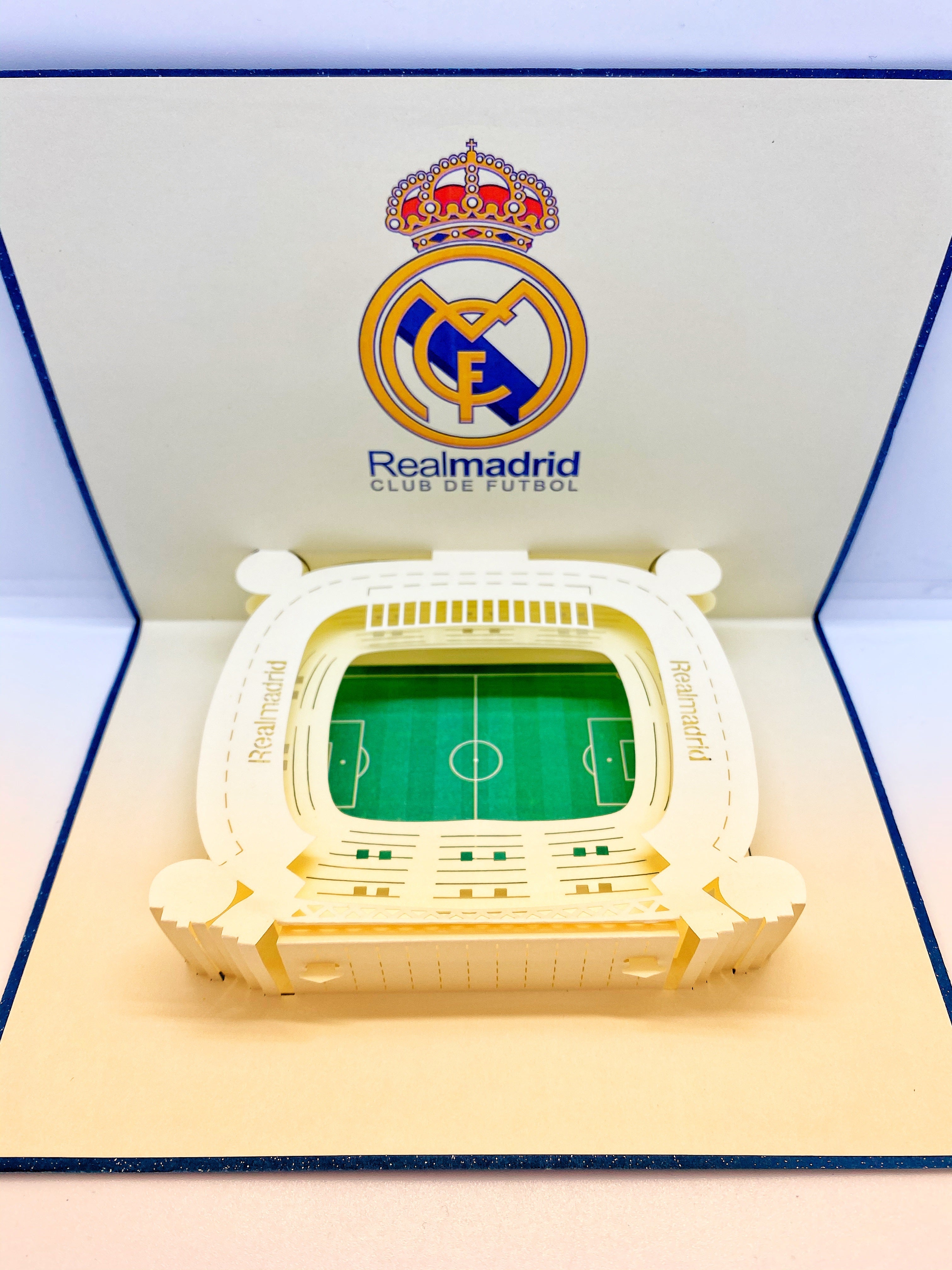 Pop-up Card _ Real Madrid Stadium