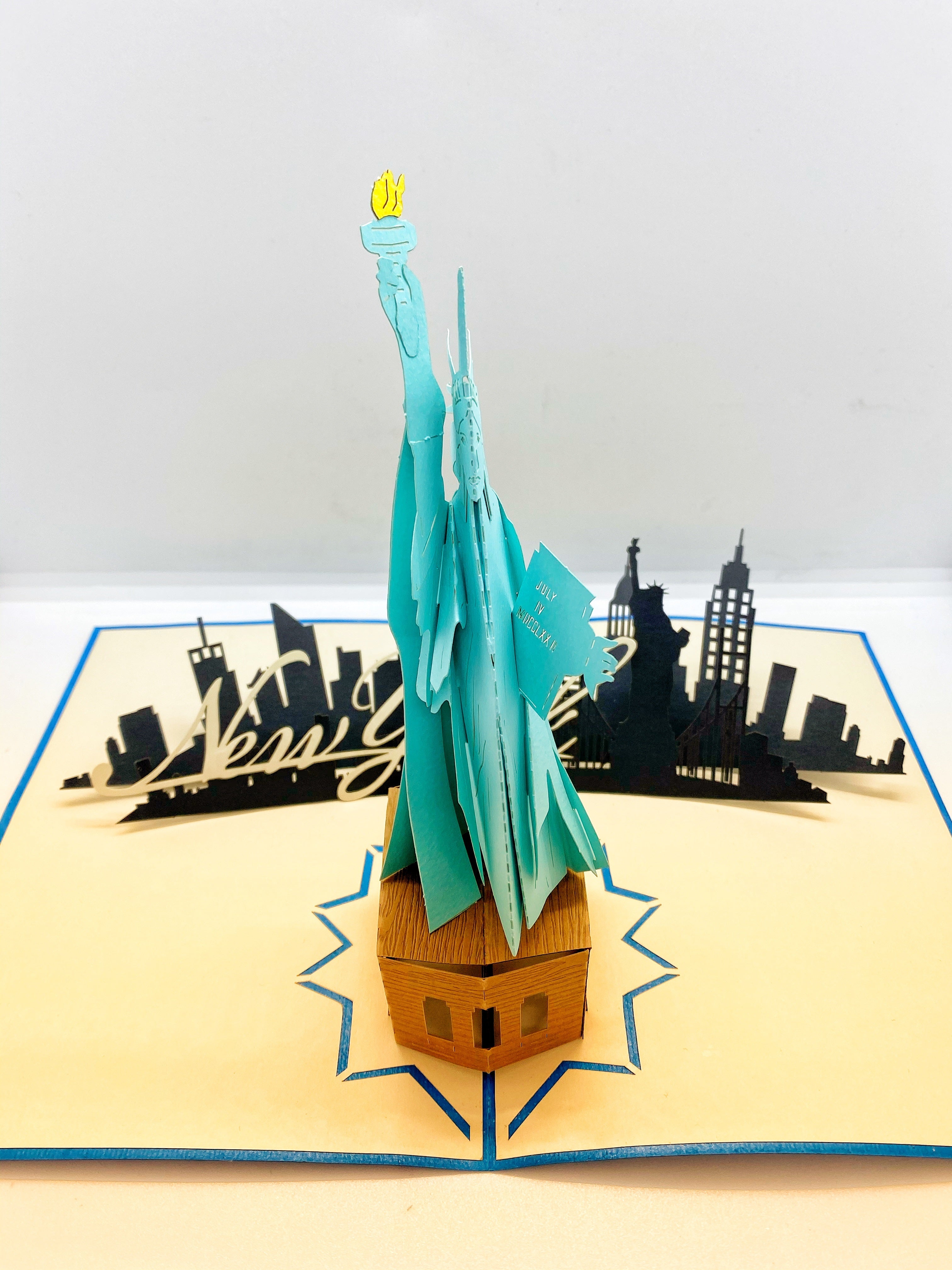 Pop-up Card _ Statue of Liberty NYC