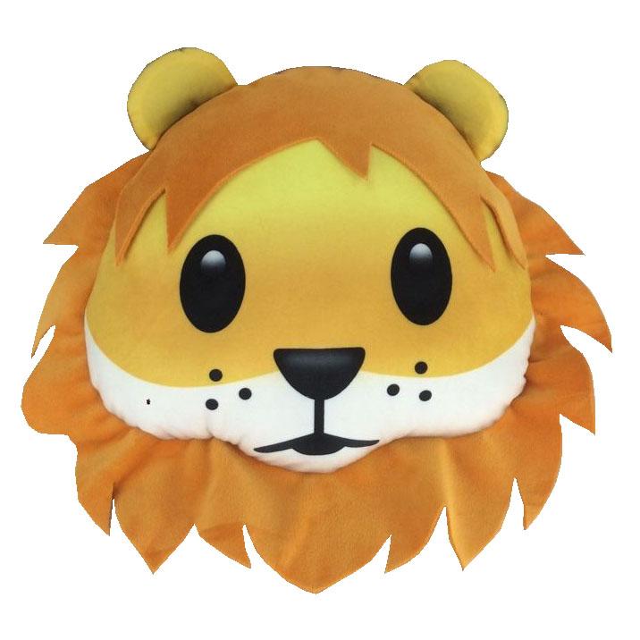 Emoji Lion Pillow Pillow
