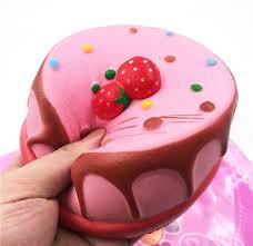 Mousse Round Cake Squishy Squishies