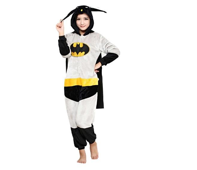 Onesie World Unisex Animal Pyjamas - Batman Adult (Cosplay / Nightwear Halloween Carnival Novelty