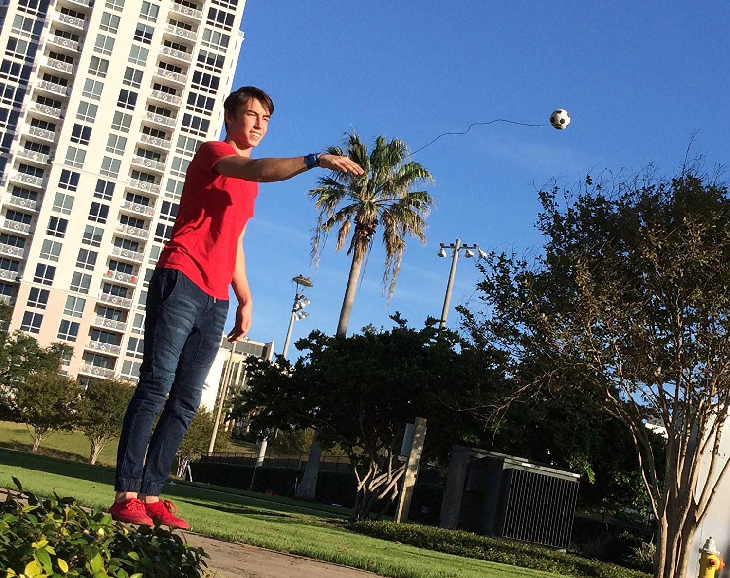 3 X Bounce Back Balls Toys