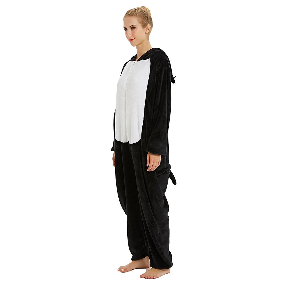 Onesie World Unisex Animal Pyjamas - Black Husky Dog Adult (Cosplay / Nightwear Halloween Carnival