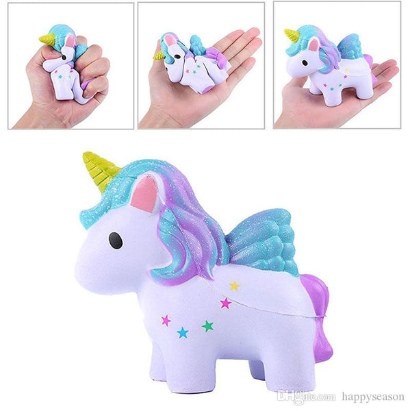 Blue Unicorn Squishy Squishies