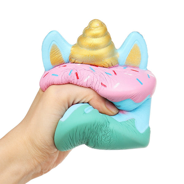 Blue Unicorn Cake Squishy Squishies