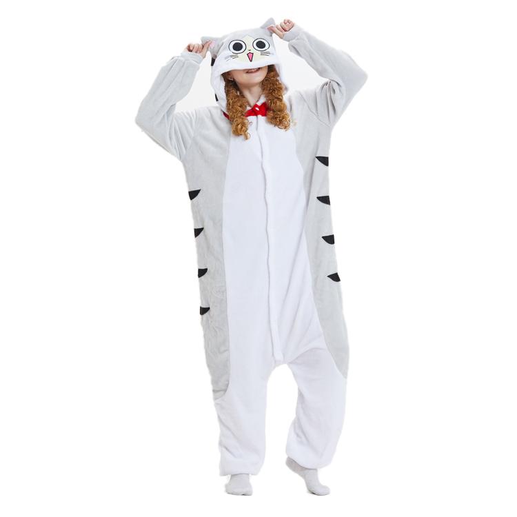 Onesie World Unisex Animal Pyjamas - Chii Cat Adult (Cosplay / Nightwear Halloween Carnival Novelty