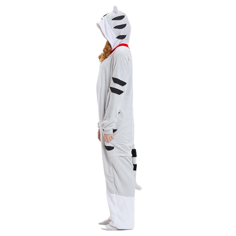 Onesie World Unisex Animal Pyjamas - Chii Cat Adult (Cosplay / Nightwear Halloween Carnival Novelty