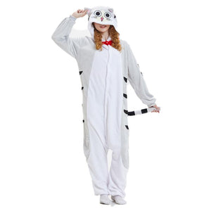 Onesie World Unisex Animal Pyjamas - Chii Cat Adult (Cosplay / Nightwear Halloween Carnival Novelty