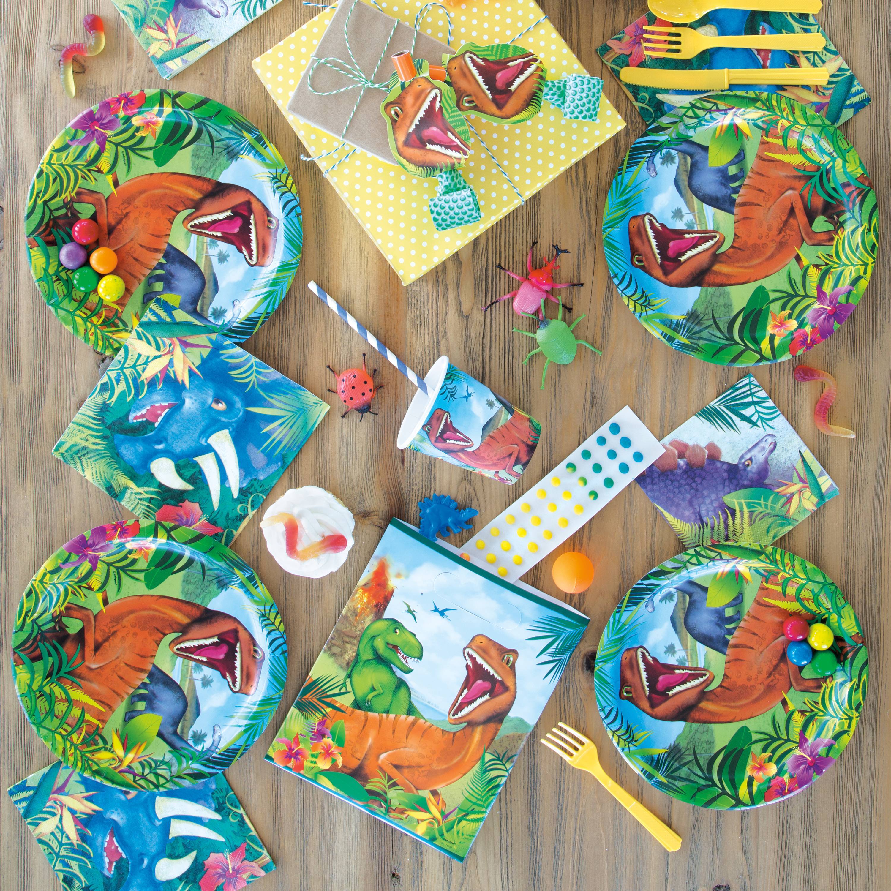 Dinosaur Theme Birthday Party Cutlery Package (#Type B)