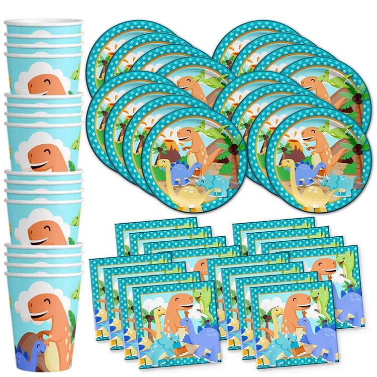 Dinosaur Theme Birthday Party Cutlery Package (#Type E)