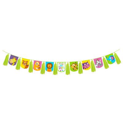 Wildlife Theme Birthday Party Tableware Package (#Type C)