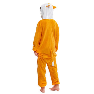 Onesie World Unisex Animal Pyjamas - Orange Fox Kids (Cosplay / Nightwear Halloween Carnival Novelty