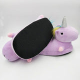 Winged Unicorn Slippers Purple Slippers