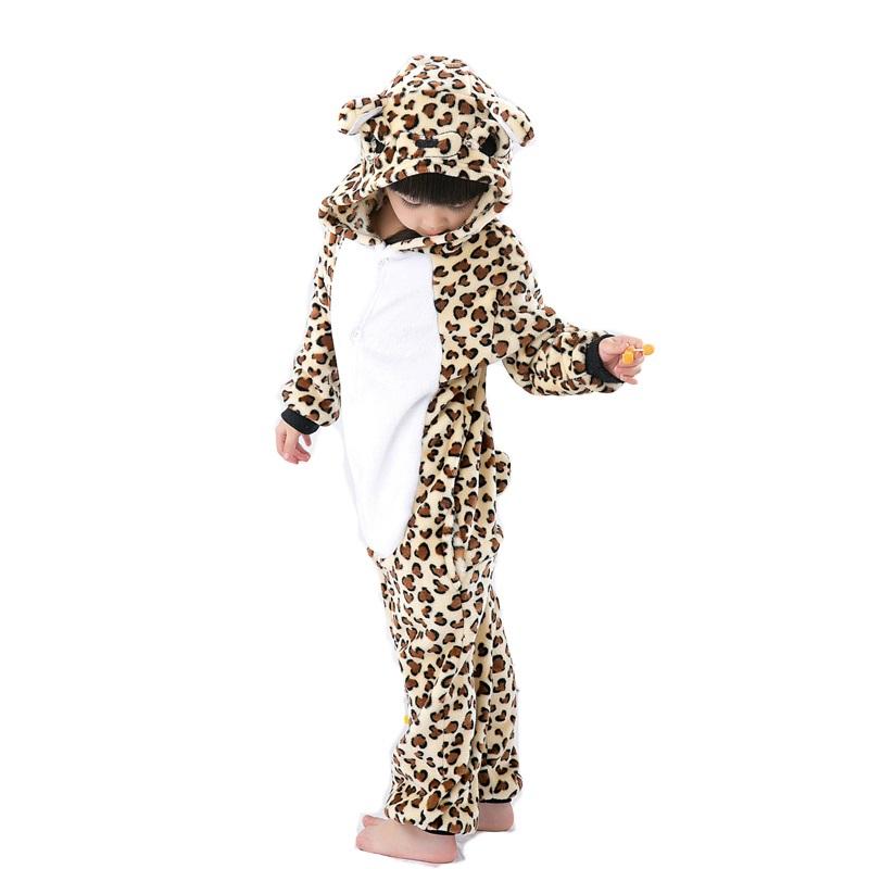 Onesie World Unisex Animal Pyjamas - Leopard Kids (Cosplay / Nightwear Halloween Carnival Novelty