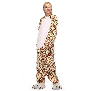 Onesie World Unisex Animal Pyjamas - Leopard Adult (Cosplay / Nightwear Halloween Carnival Novelty