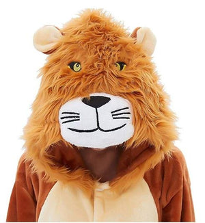 Onesie World Unisex Animal Pyjamas - Lion Adult (Cosplay / Nightwear Halloween Carnival Novelty