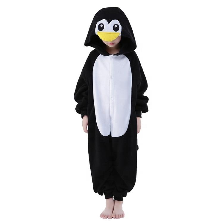 Onesie World Unisex Animal Pyjamas - Penguin Kids (Cosplay / Nightwear Halloween Carnival Novelty