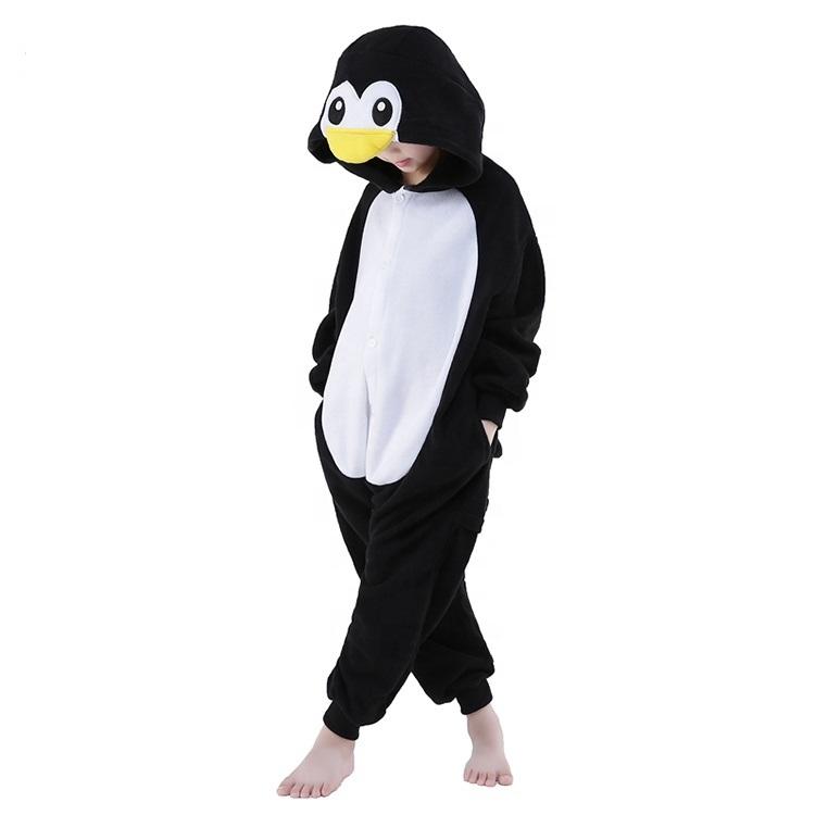 Onesie World Unisex Animal Pyjamas - Penguin Kids (Cosplay / Nightwear Halloween Carnival Novelty