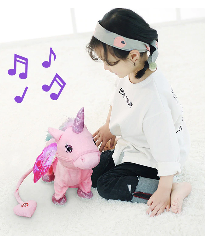 Magic Walking And Singing Unicorn Toys