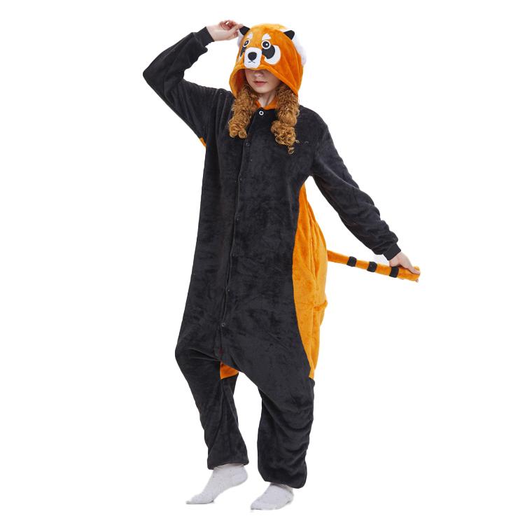 Onesie World Unisex Animal Pyjamas - Red Panda Adult (Cosplay / Nightwear Halloween Carnival Novelty