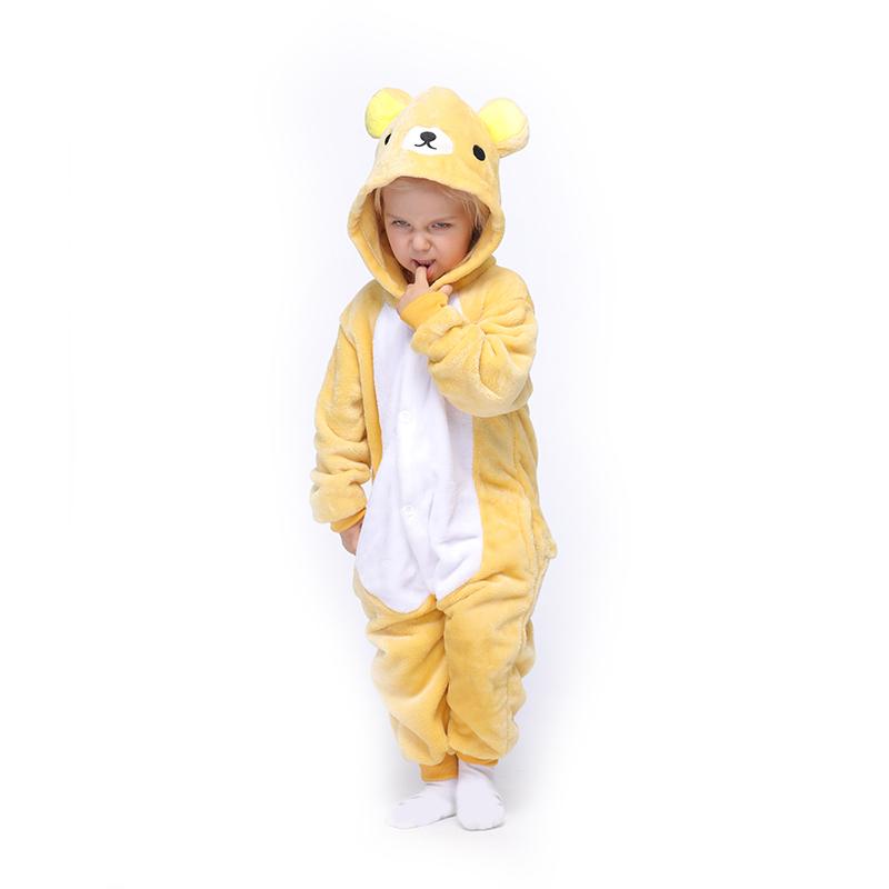 Onesie World Unisex Animal Pyjamas - Rilakkuma Bear Baby (Cosplay / Nightwear Halloween Carnival